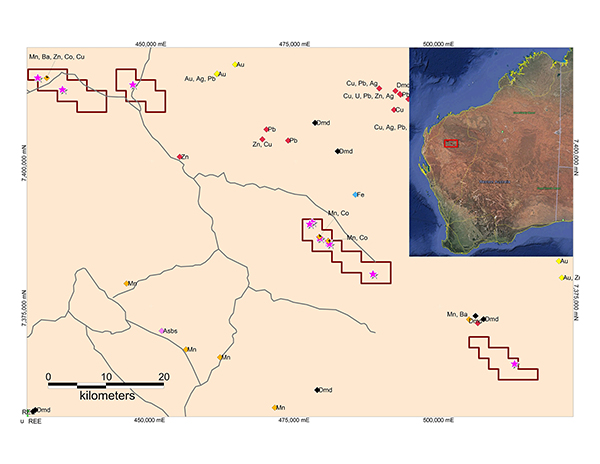 Fig 1: Ashburton Project Location Map