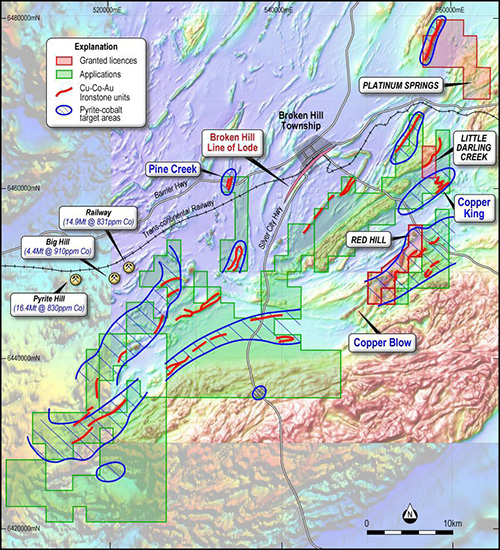 Ironstone Hosted Cu-Co-Au Deposits